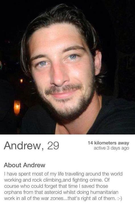 funny tinder bios